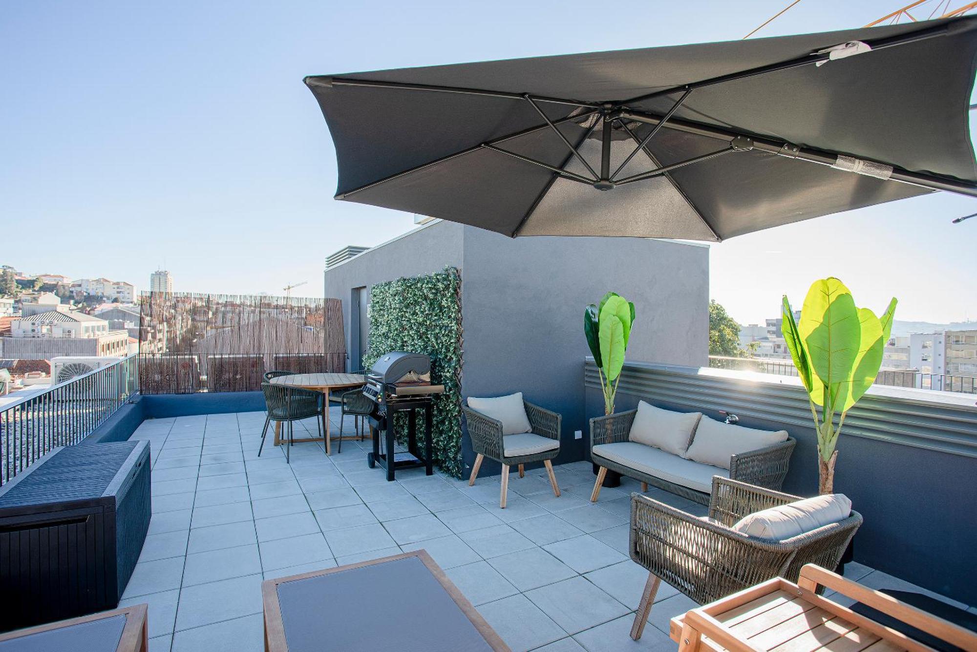 Liiiving In Porto-modern & Glam Rooftop Apartment *